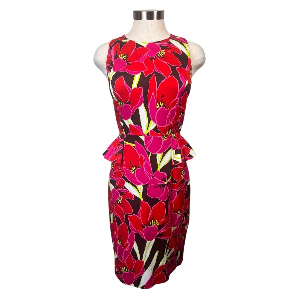 Kate Spade New York Peplum Floral Dress Size 2‎
